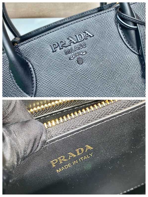 Pra*a top handle bags